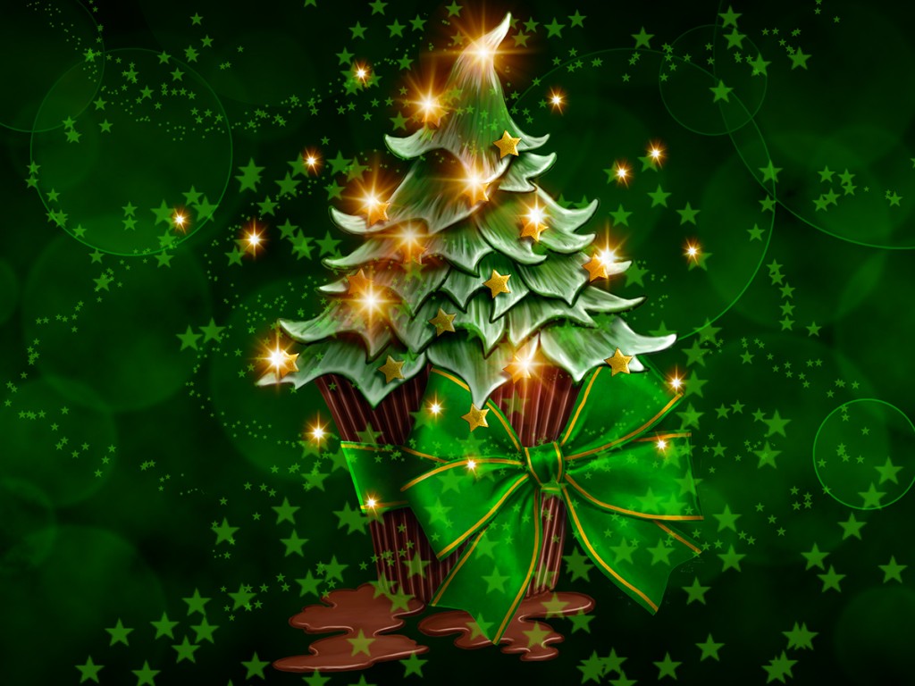Gullweena's Christmas Tree Cake